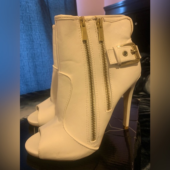 double zip up open toe - Picture 3 of 5